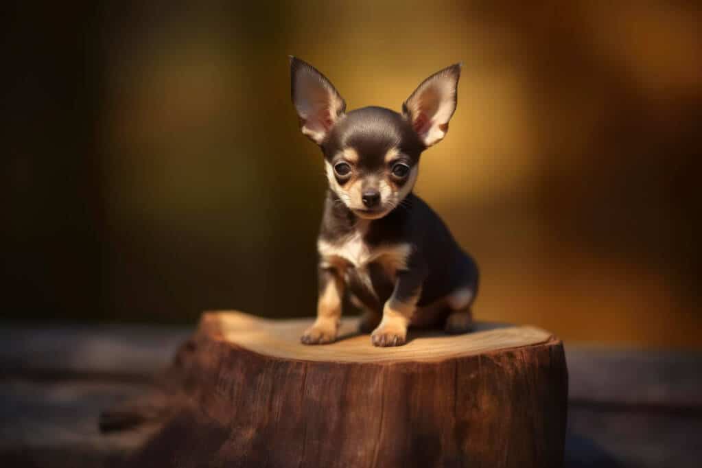 A visual timeline showcasing the evolution of the Chihuahua Terrier mix from its ancestral breeds to its current form, highlighting the breed's historical development.
